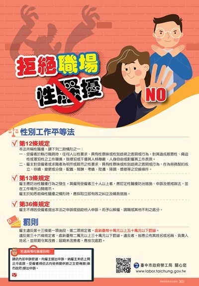 性騷擾防治宣導海報